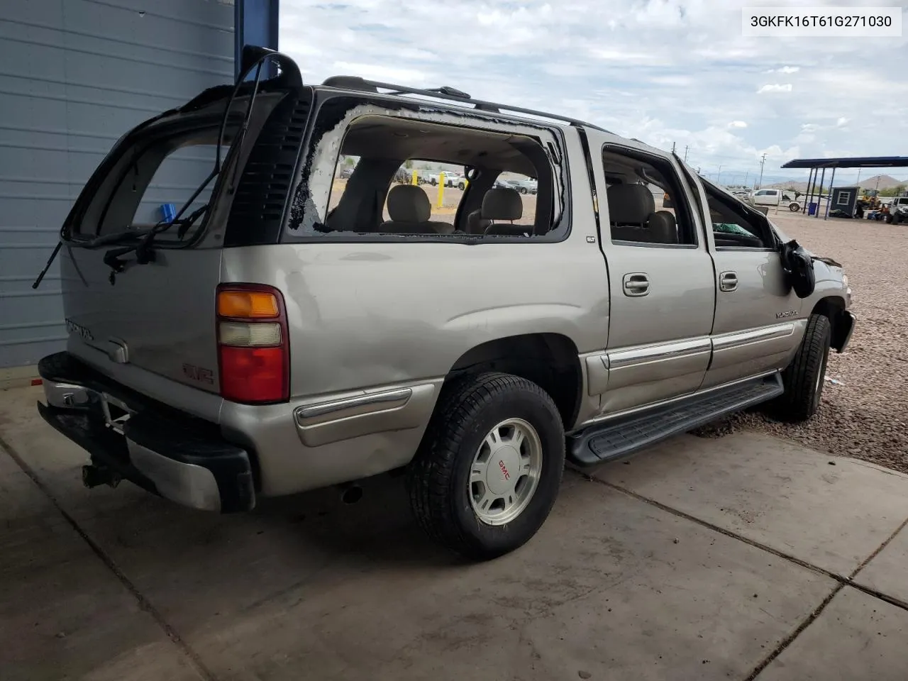 2001 GMC Yukon Xl K1500 VIN: 3GKFK16T61G271030 Lot: 61352464