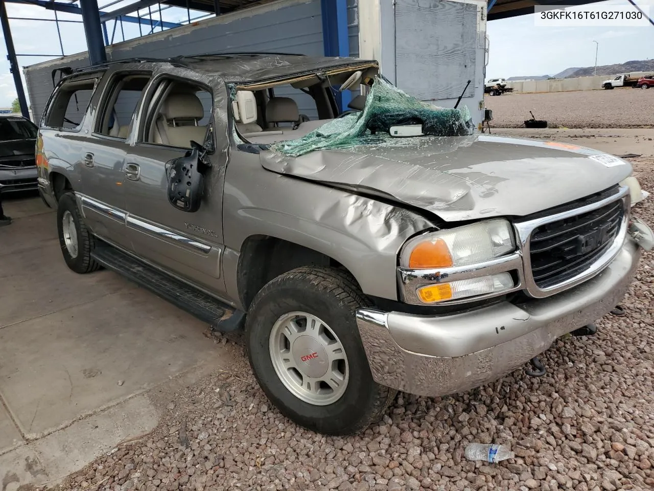 2001 GMC Yukon Xl K1500 VIN: 3GKFK16T61G271030 Lot: 61352464