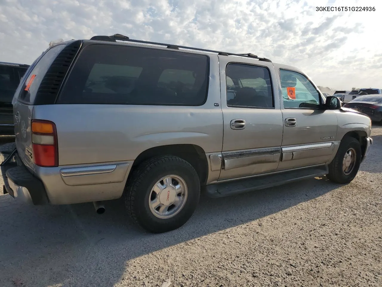 2001 GMC Yukon Xl C1500 VIN: 3GKEC16T51G224936 Lot: 65382124