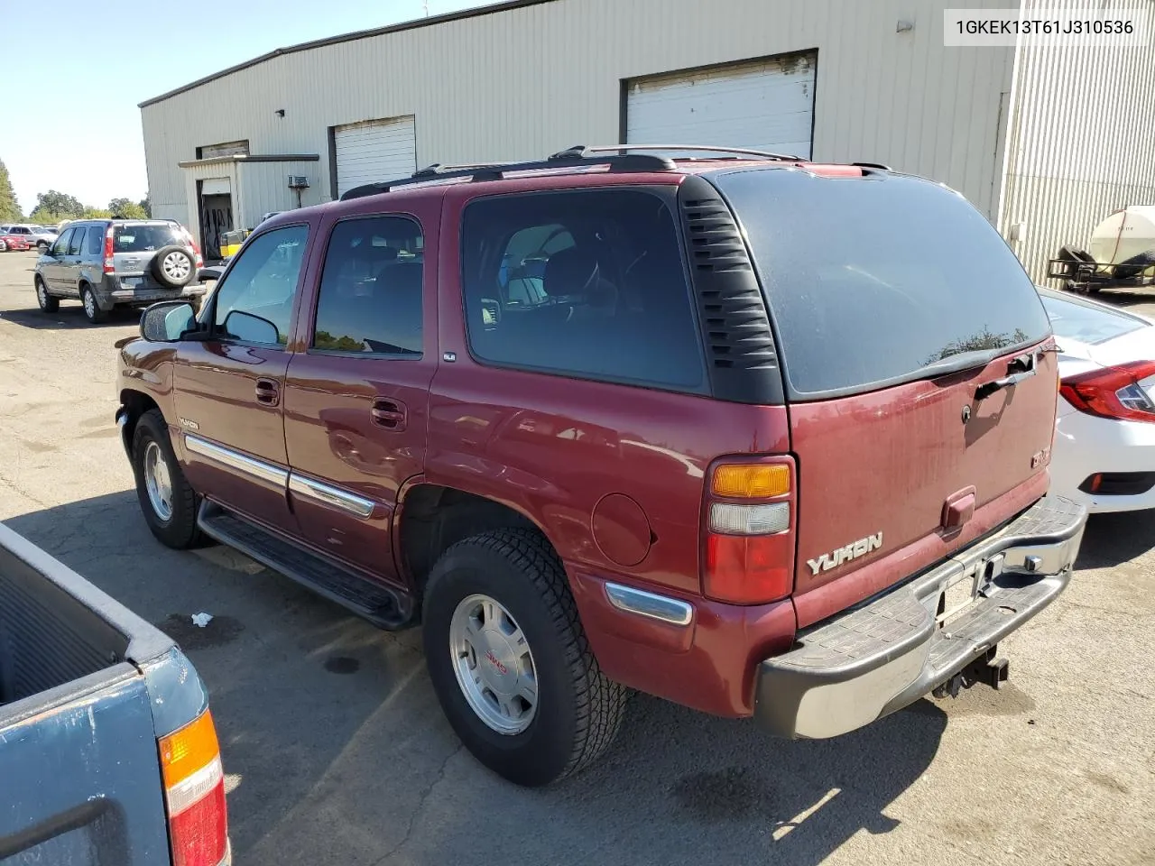 2001 GMC Yukon VIN: 1GKEK13T61J310536 Lot: 68218654