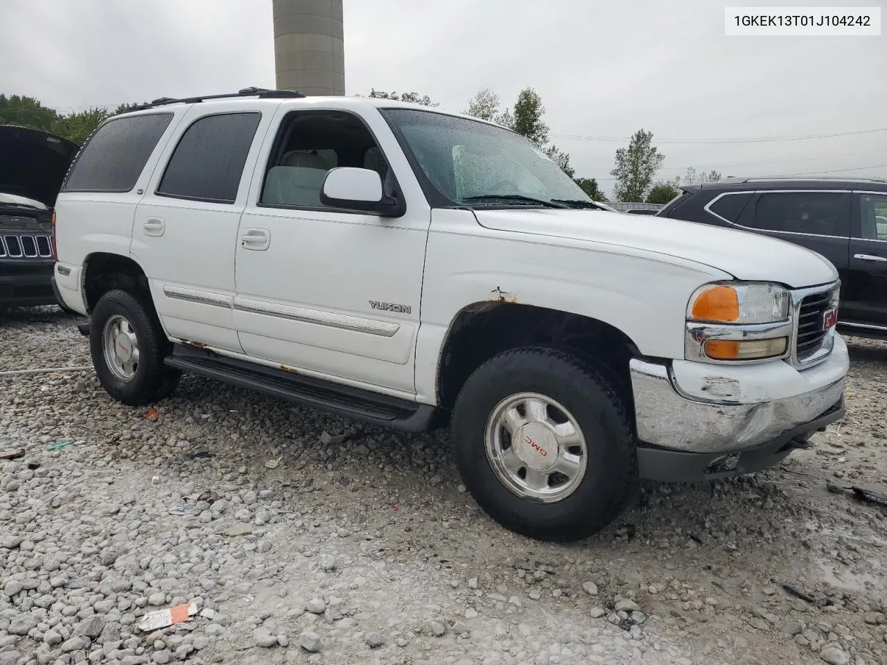 2001 GMC Yukon VIN: 1GKEK13T01J104242 Lot: 73311234