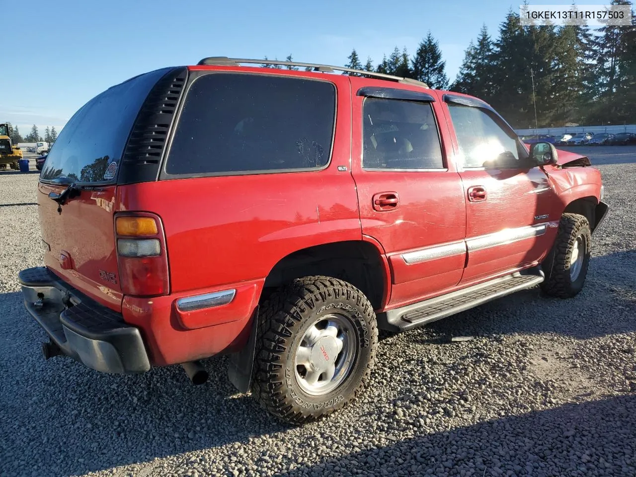 2001 GMC Yukon VIN: 1GKEK13T11R157503 Lot: 73801274