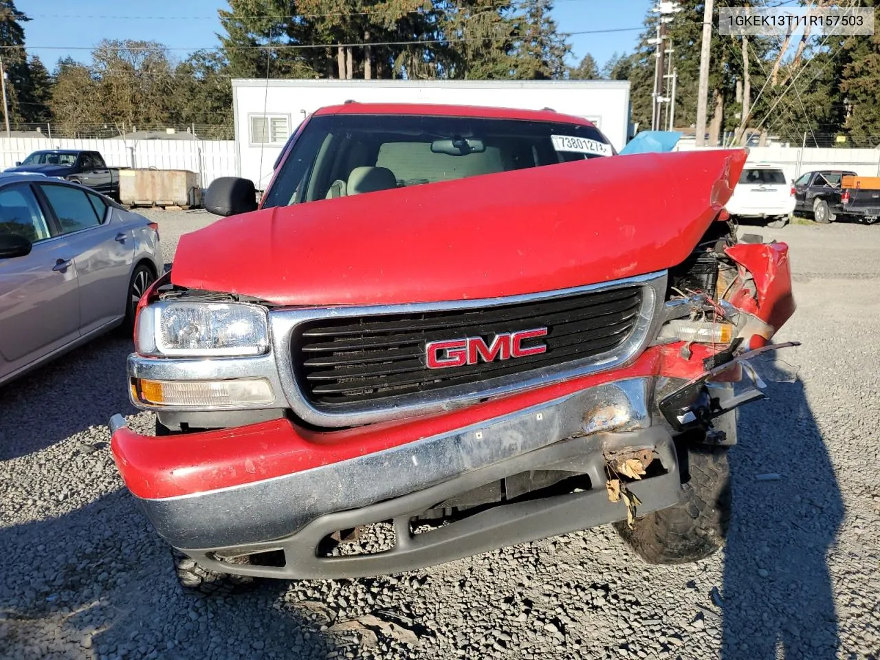 1GKEK13T11R157503 2001 GMC Yukon