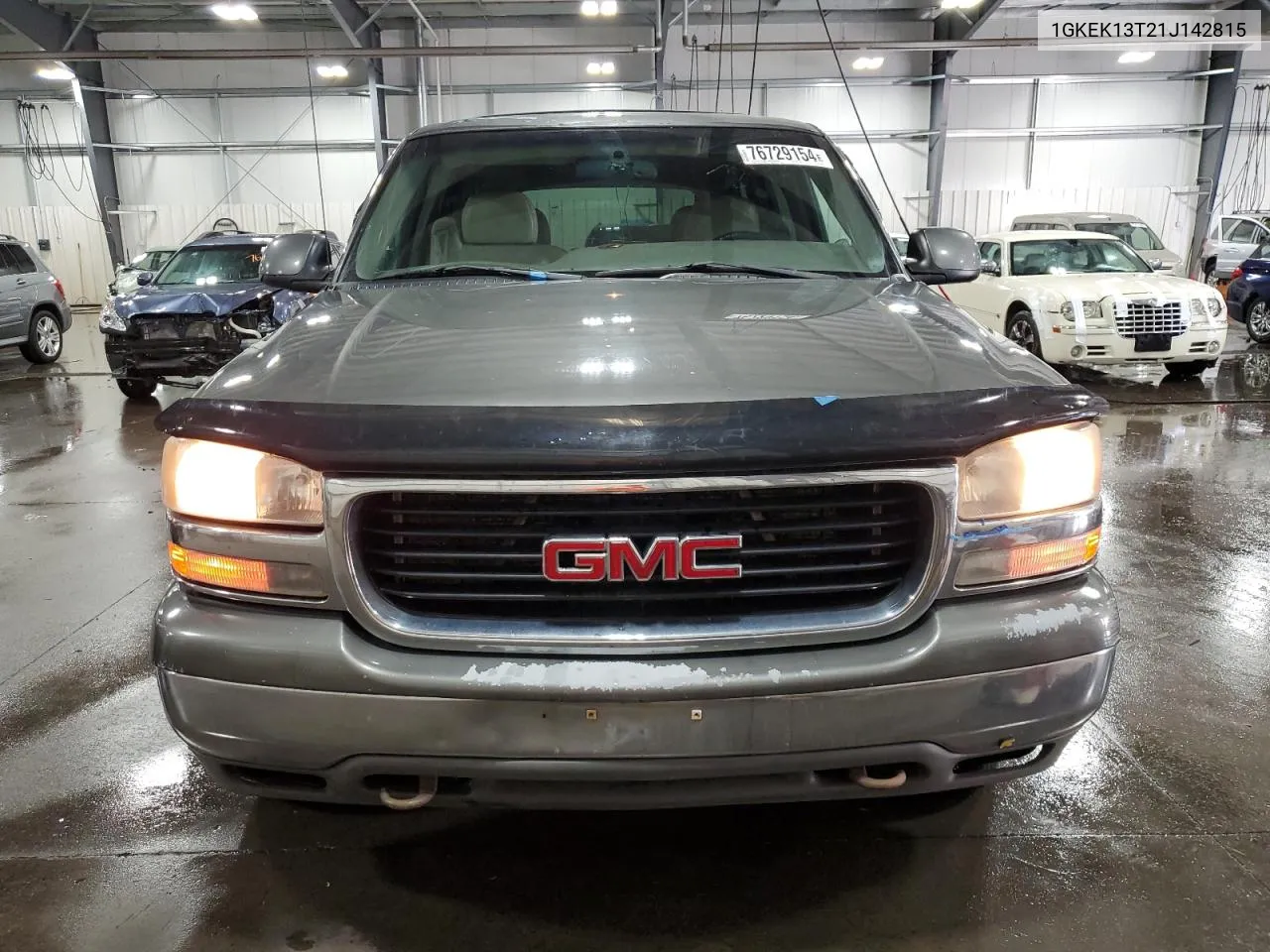 2001 GMC Yukon VIN: 1GKEK13T21J142815 Lot: 76729154