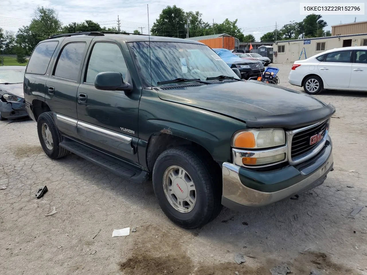 2002 GMC Yukon VIN: 1GKEC13Z22R152796 Lot: 55330344