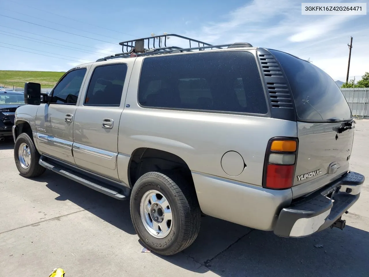 2002 GMC Yukon Xl K1500 VIN: 3GKFK16Z42G264471 Lot: 56090234