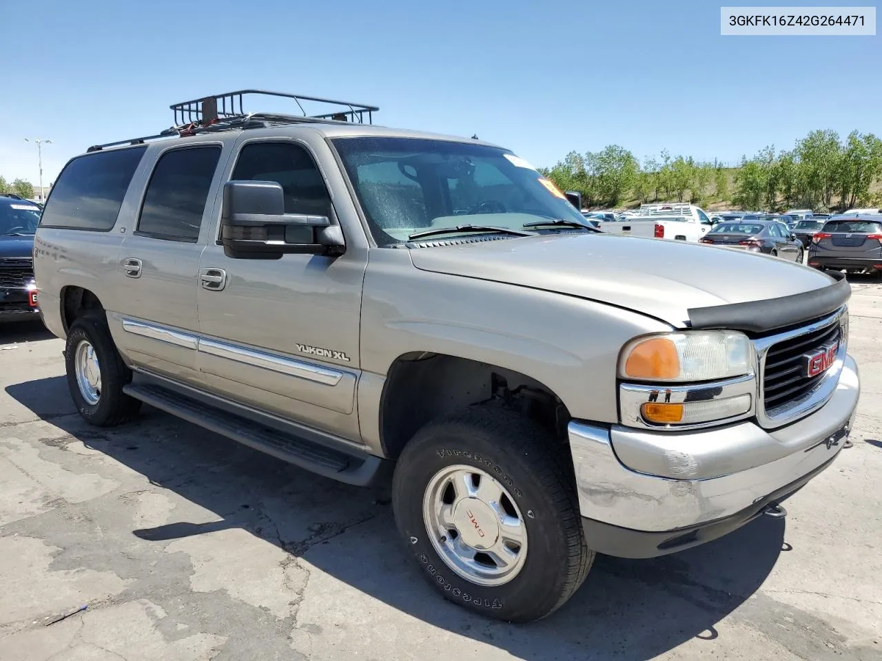 2002 GMC Yukon Xl K1500 VIN: 3GKFK16Z42G264471 Lot: 56090234