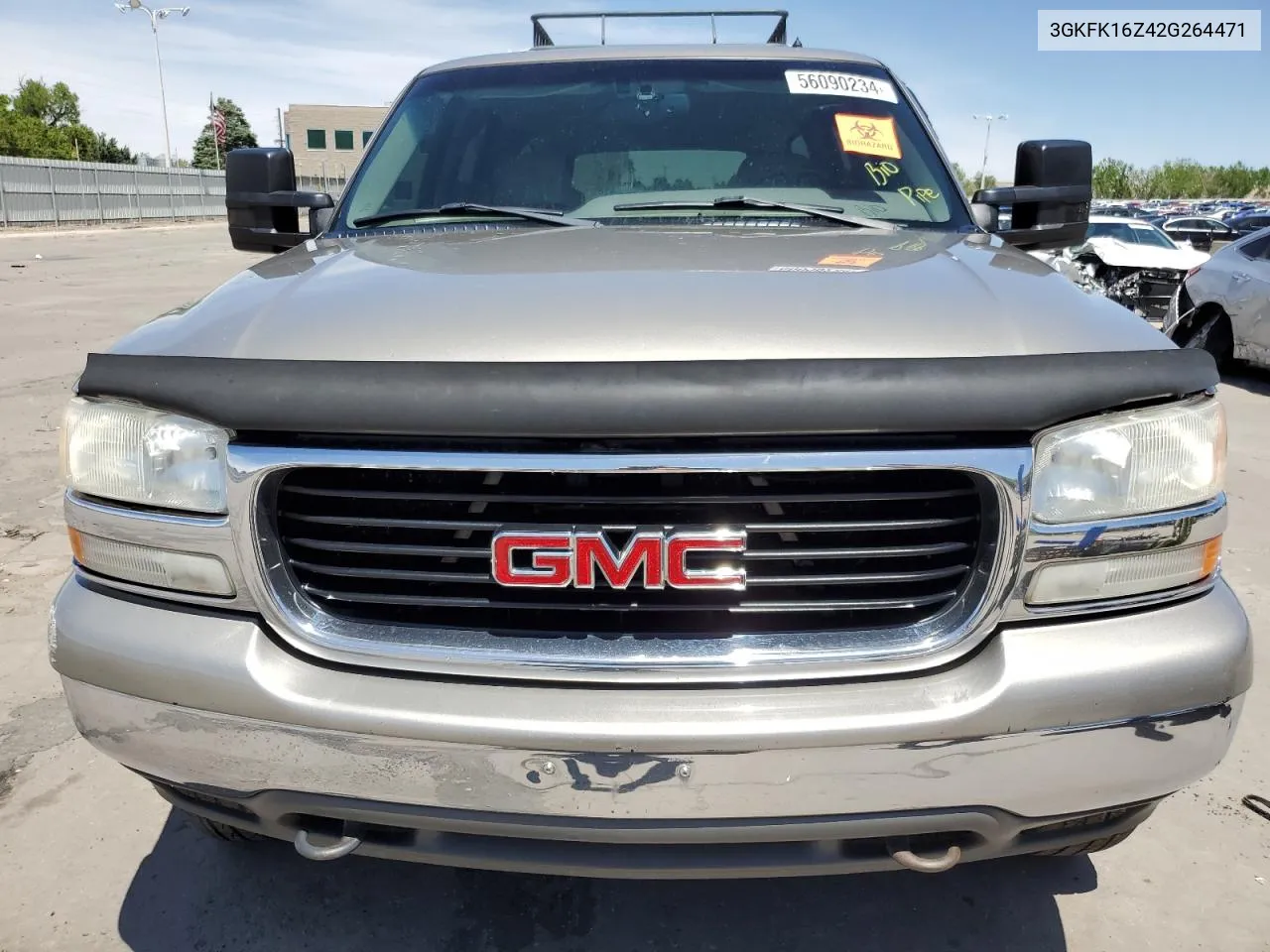 2002 GMC Yukon Xl K1500 VIN: 3GKFK16Z42G264471 Lot: 56090234