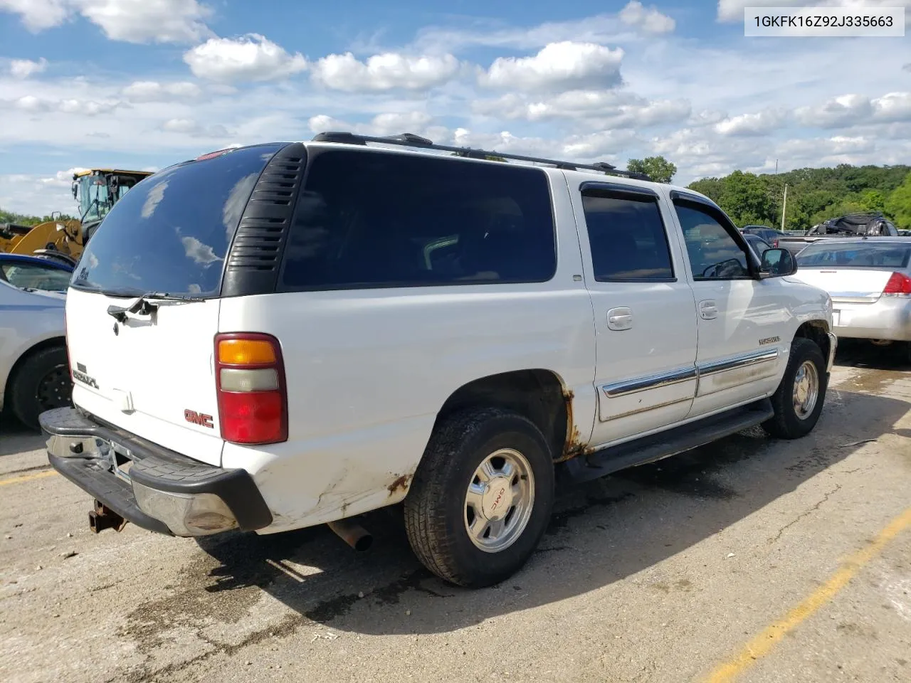 2002 GMC Yukon Xl K1500 VIN: 1GKFK16Z92J335663 Lot: 58525344