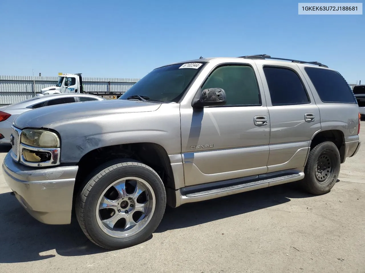 2002 GMC Denali VIN: 1GKEK63U72J188681 Lot: 67102344