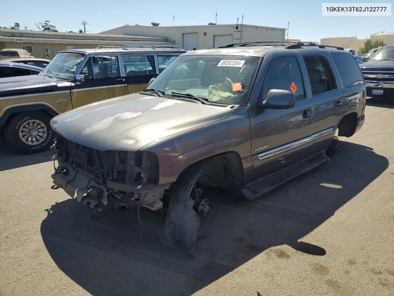 2002 GMC Yukon VIN: 1GKEK13T62J122777 Lot: 69282264