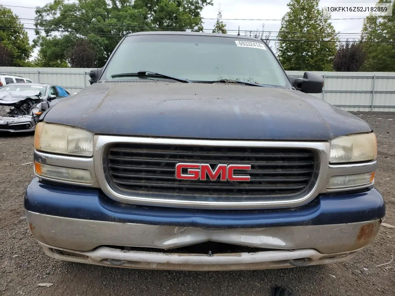 2002 GMC Yukon Xl K1500 VIN: 1GKFK16Z52J182859 Lot: 69332414