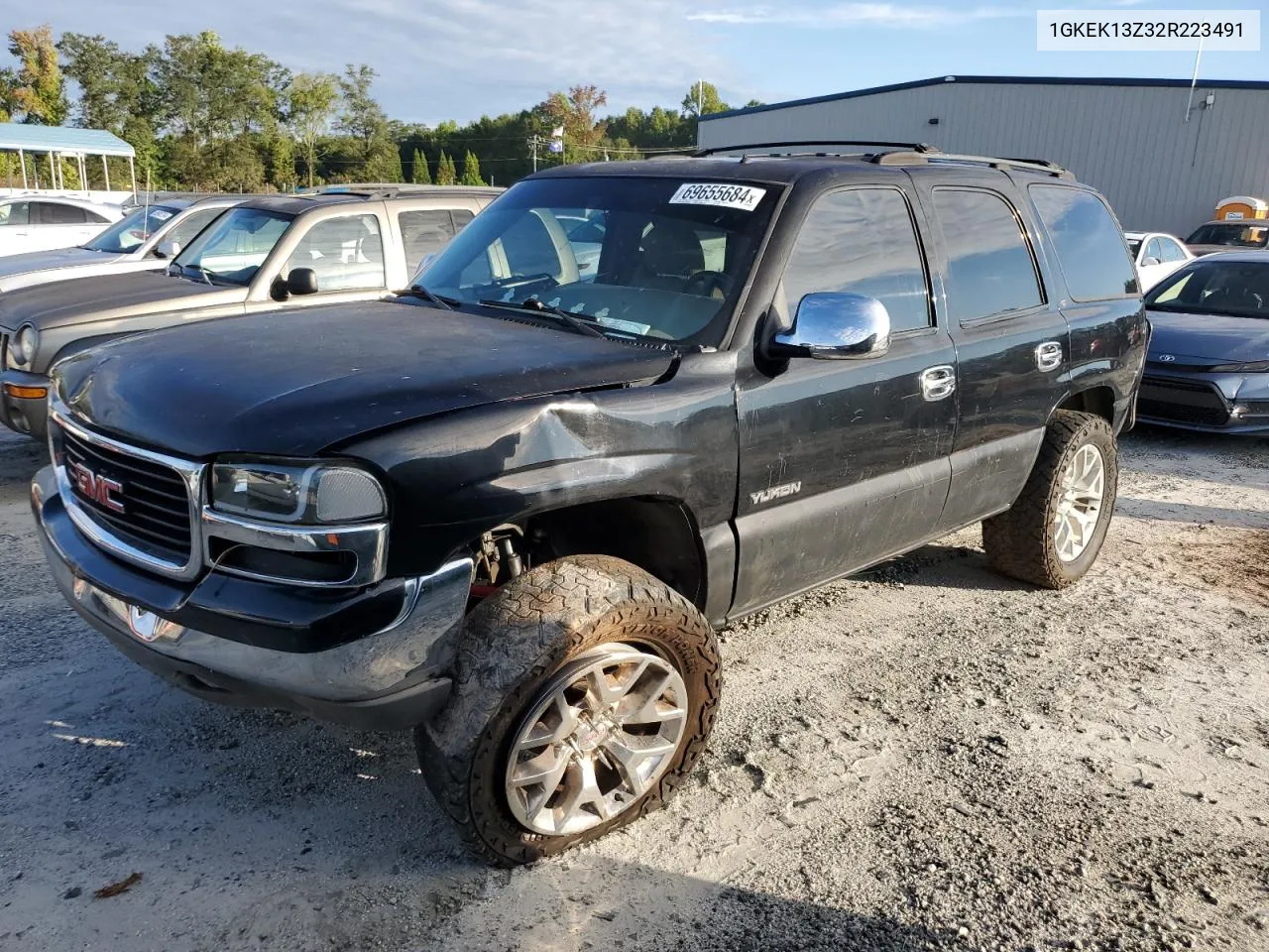 2002 GMC Yukon VIN: 1GKEK13Z32R223491 Lot: 69655684