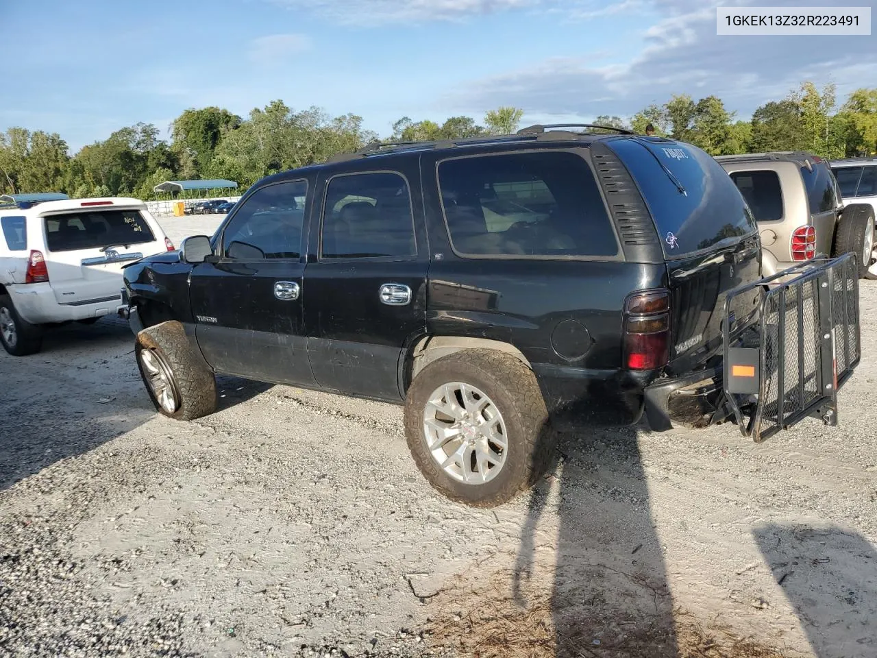 2002 GMC Yukon VIN: 1GKEK13Z32R223491 Lot: 69655684