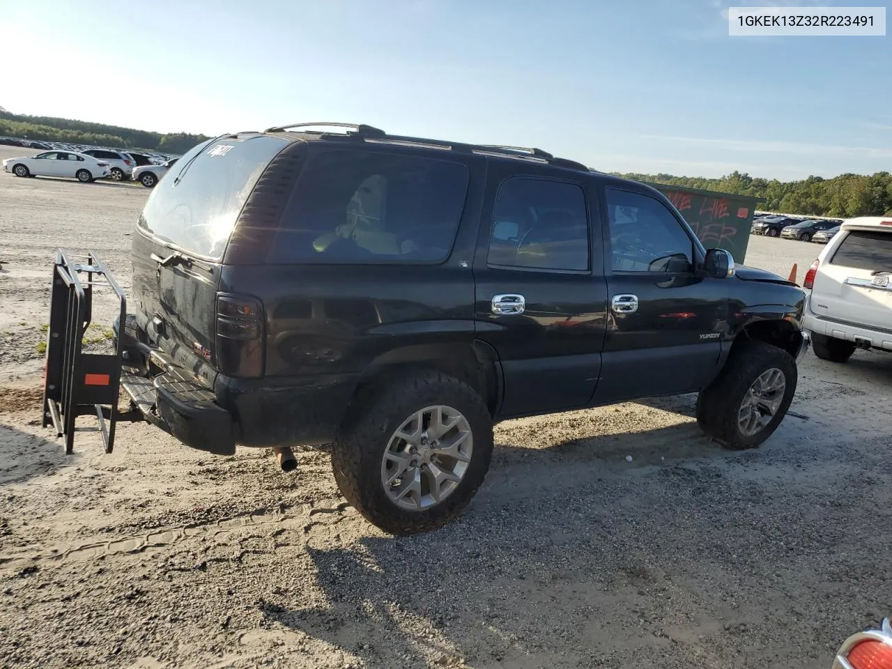 2002 GMC Yukon VIN: 1GKEK13Z32R223491 Lot: 69655684