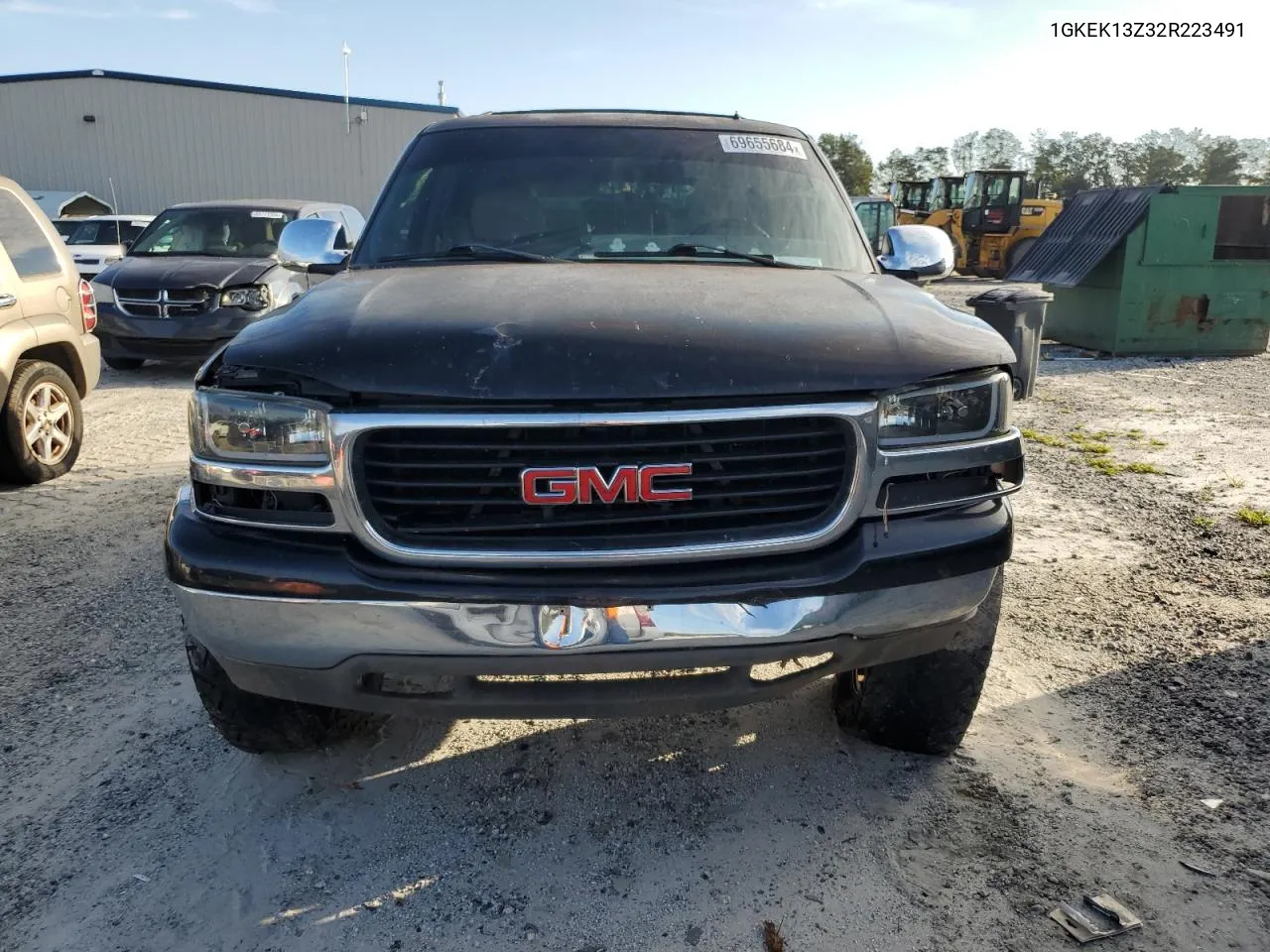 2002 GMC Yukon VIN: 1GKEK13Z32R223491 Lot: 69655684