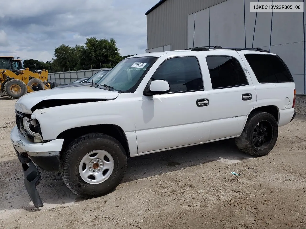 2002 GMC Yukon VIN: 1GKEC13V22R305108 Lot: 72266314