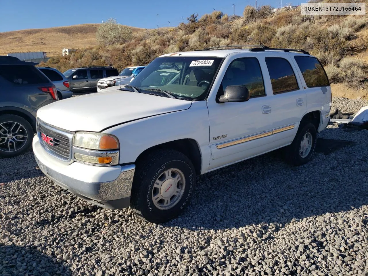 2002 GMC Yukon VIN: 1GKEK13T72J166464 Lot: 72976934