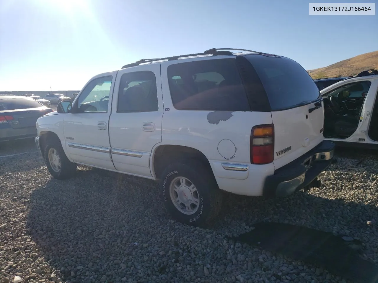 2002 GMC Yukon VIN: 1GKEK13T72J166464 Lot: 72976934