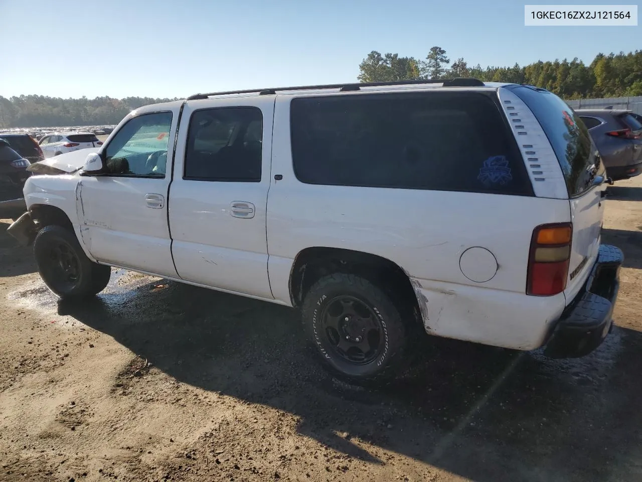 2002 GMC Yukon Xl C1500 VIN: 1GKEC16ZX2J121564 Lot: 76110464