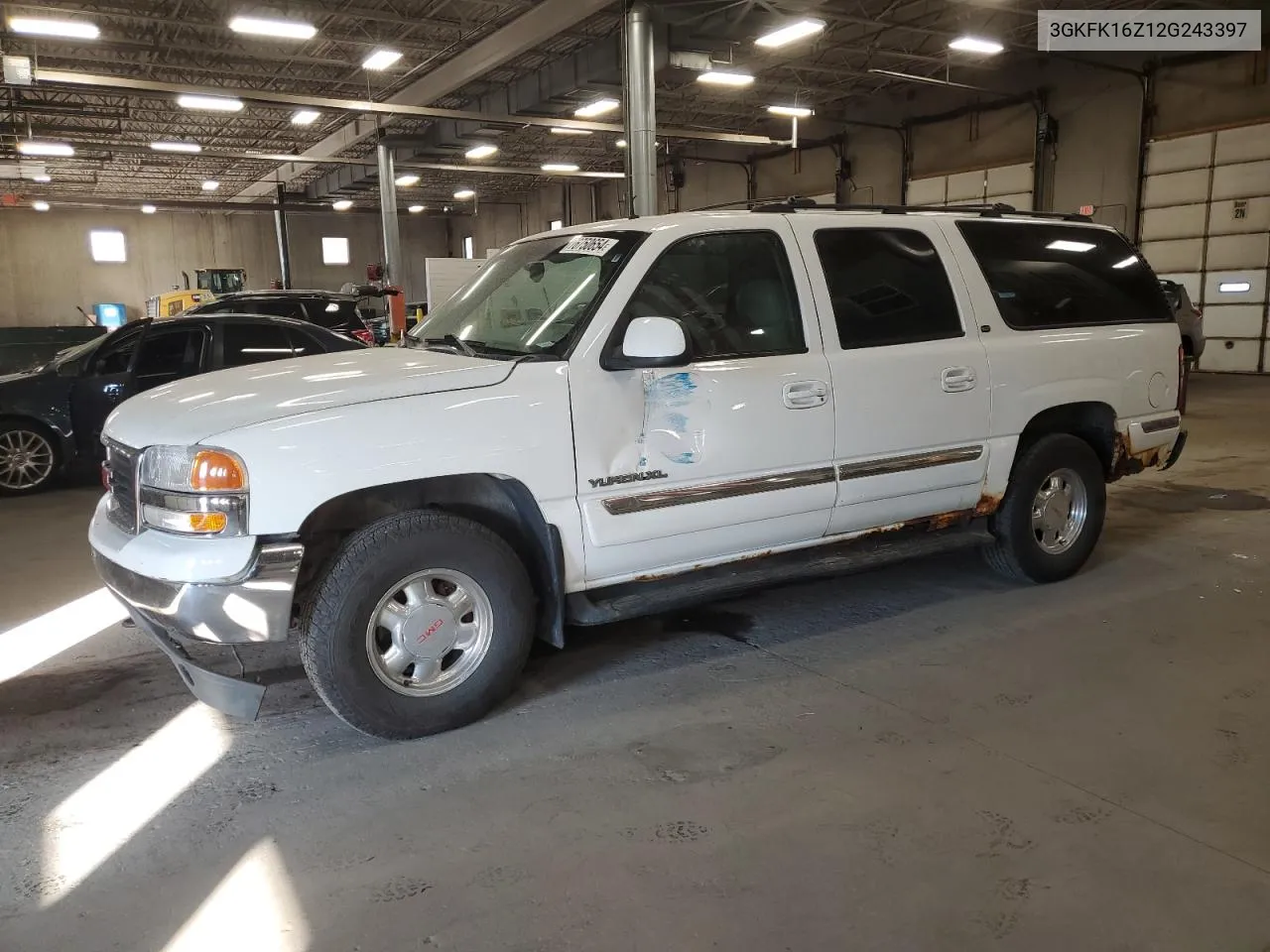 2002 GMC Yukon Xl K1500 VIN: 3GKFK16Z12G243397 Lot: 76750654