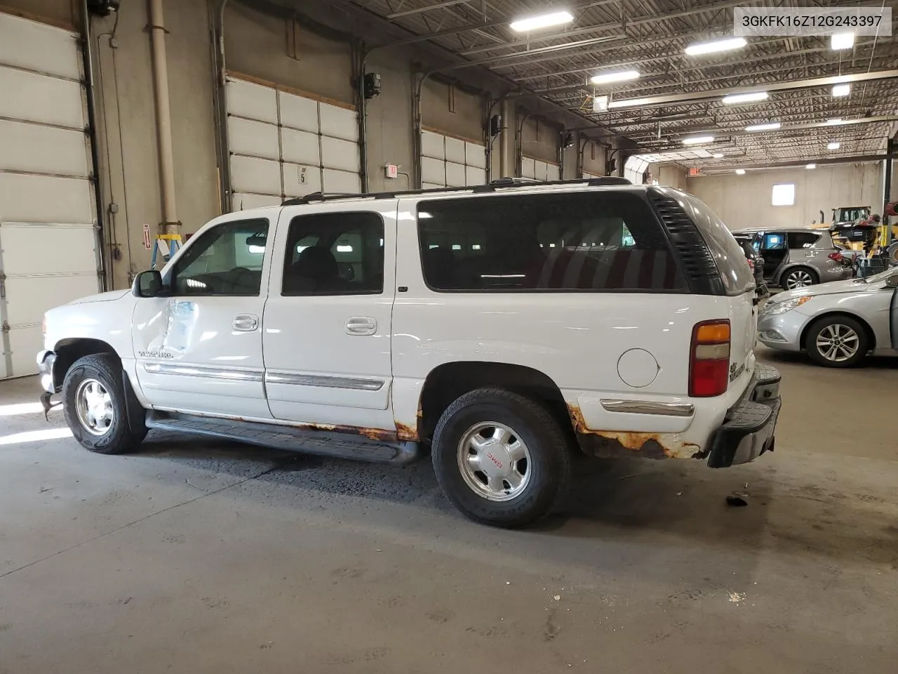 2002 GMC Yukon Xl K1500 VIN: 3GKFK16Z12G243397 Lot: 76750654