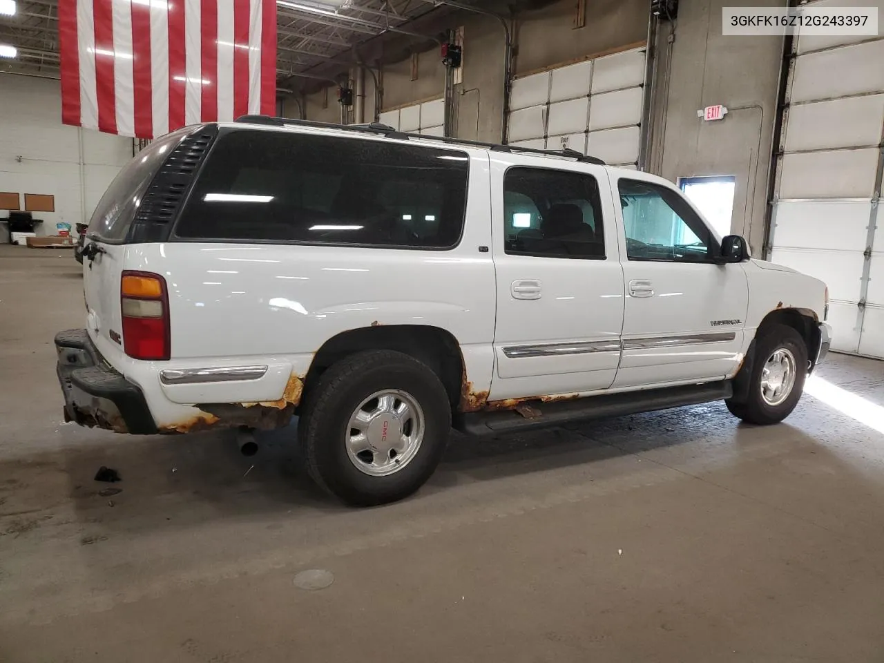 2002 GMC Yukon Xl K1500 VIN: 3GKFK16Z12G243397 Lot: 76750654