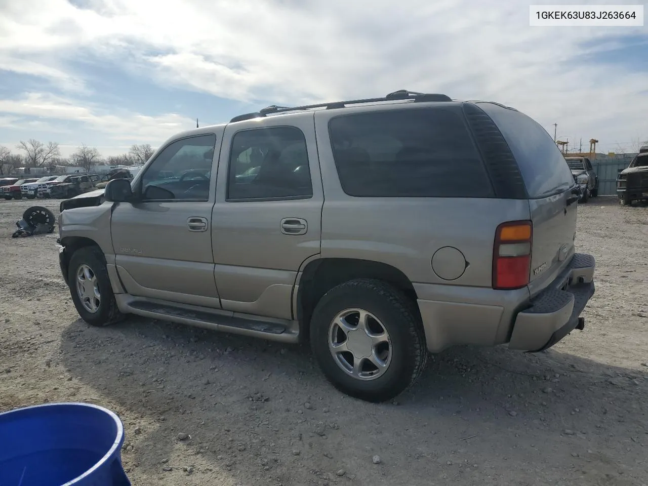 1GKEK63U83J263664 2003 GMC Yukon Denali