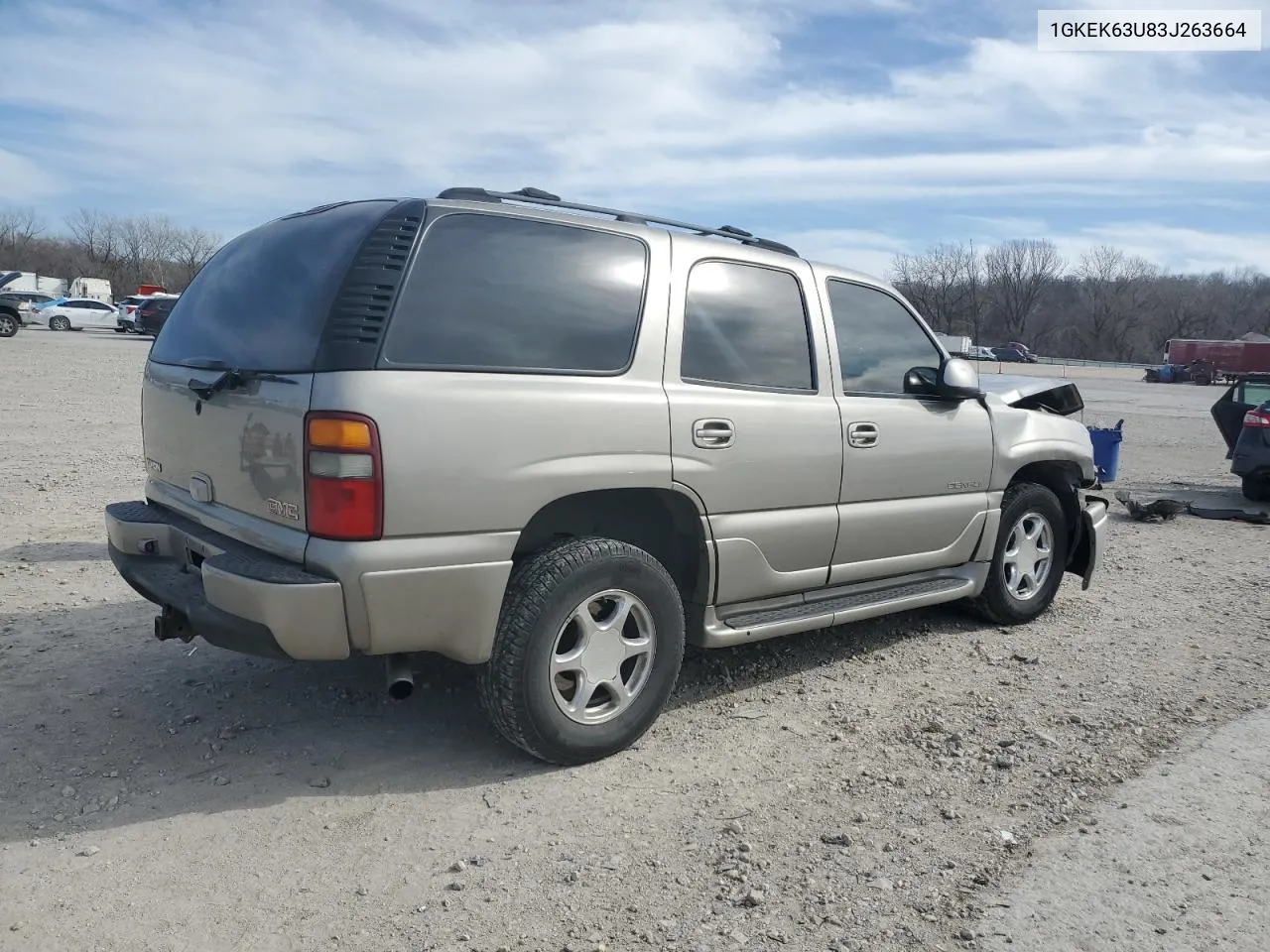 2003 GMC Yukon Denali VIN: 1GKEK63U83J263664 Lot: 45242174