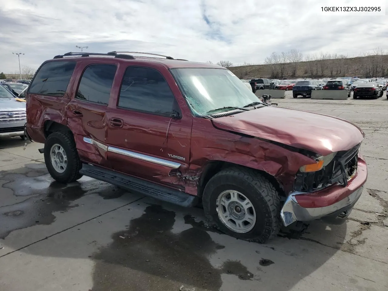 2003 GMC Yukon VIN: 1GKEK13ZX3J302995 Lot: 49966704