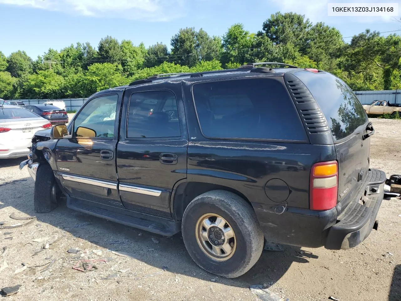 2003 GMC Yukon VIN: 1GKEK13Z03J134168 Lot: 55744774