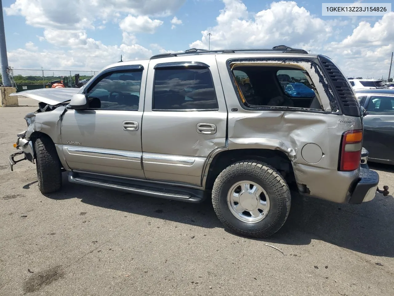 2003 GMC Yukon VIN: 1GKEK13Z23J154826 Lot: 55860804