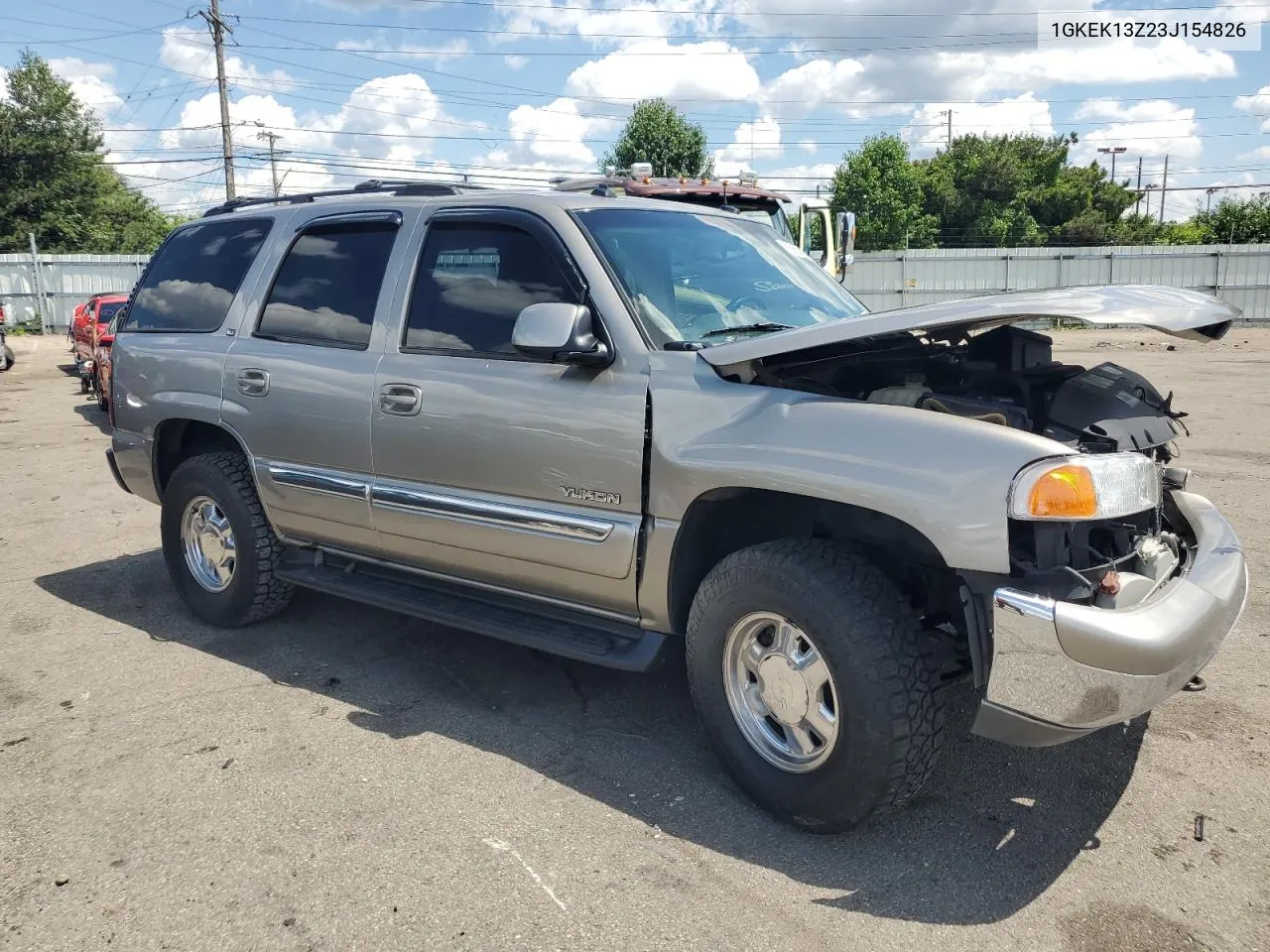 2003 GMC Yukon VIN: 1GKEK13Z23J154826 Lot: 55860804