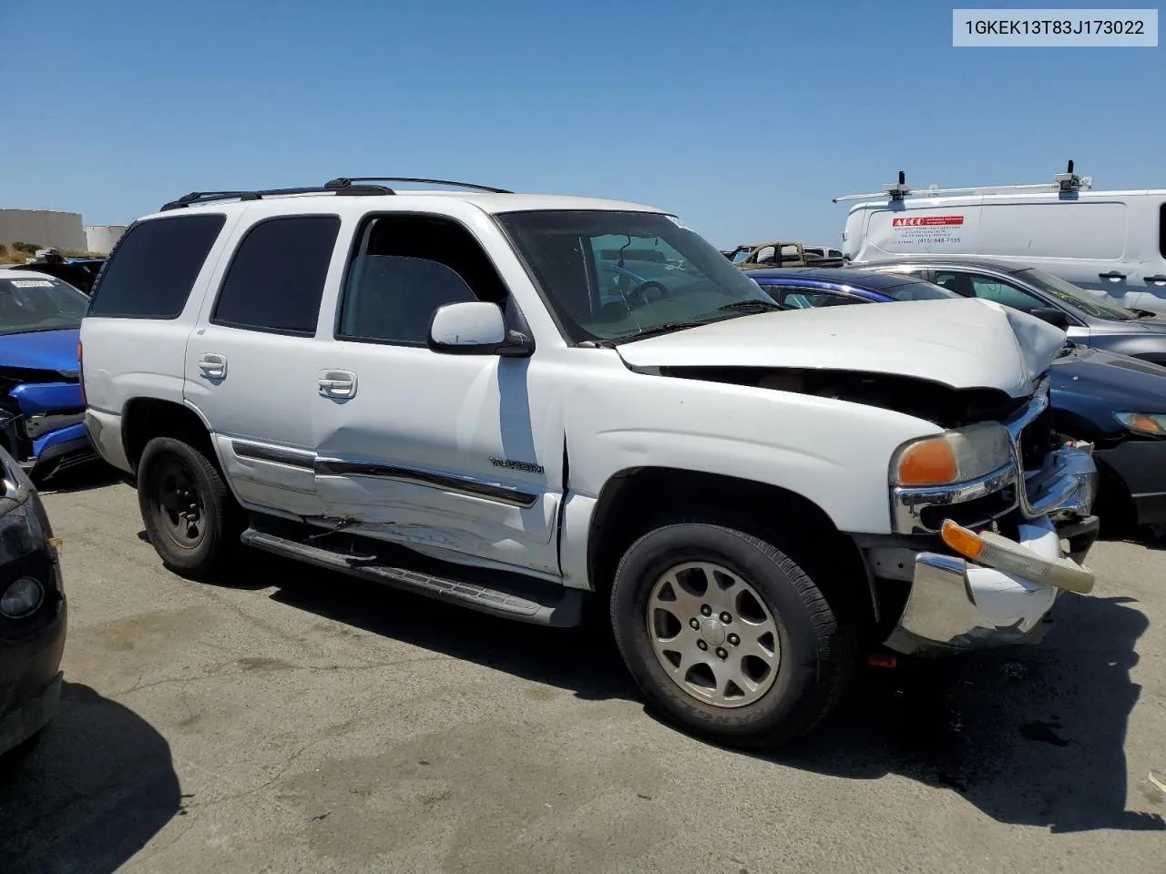 2003 GMC Yukon VIN: 1GKEK13T83J173022 Lot: 58483844