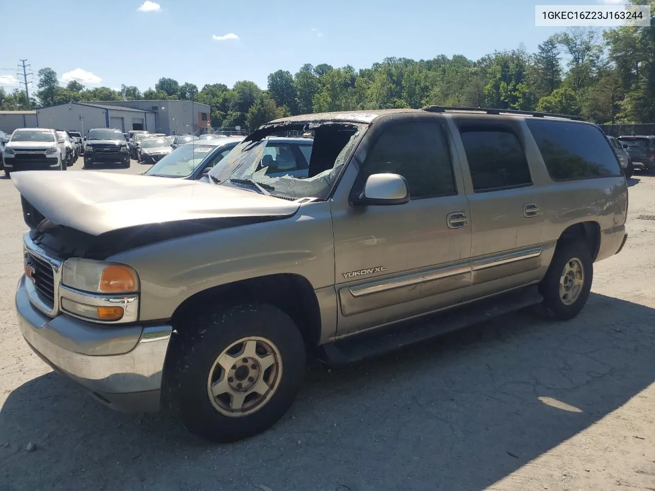 2003 GMC Yukon Xl C1500 VIN: 1GKEC16Z23J163244 Lot: 61343174