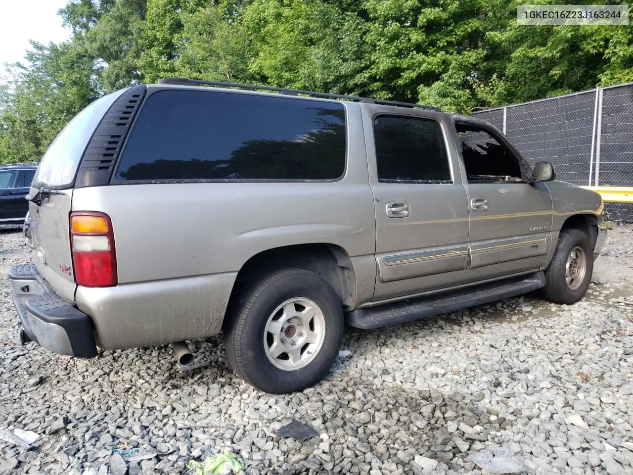 2003 GMC Yukon Xl C1500 VIN: 1GKEC16Z23J163244 Lot: 61343174