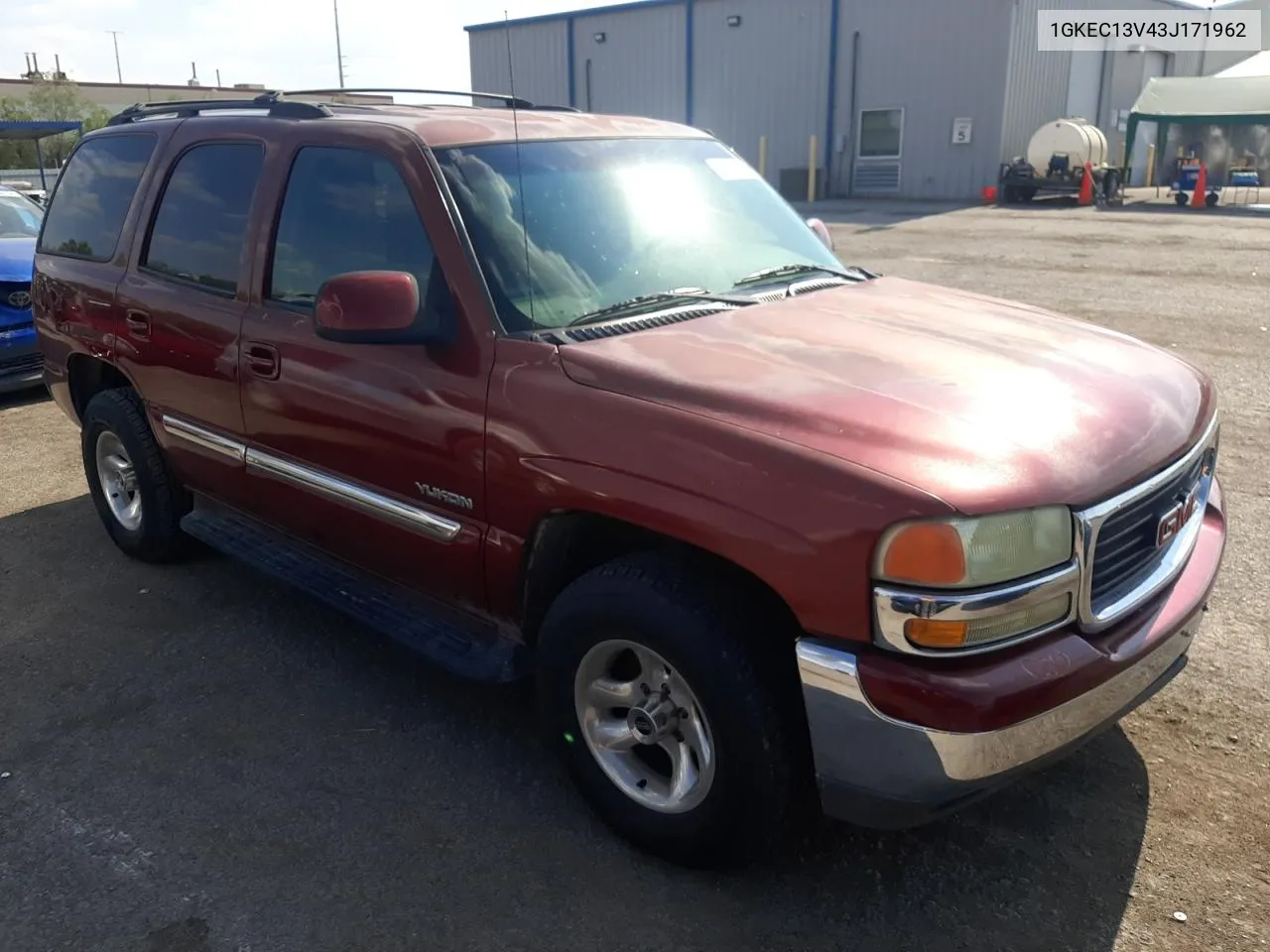 2003 GMC Yukon VIN: 1GKEC13V43J171962 Lot: 63244534