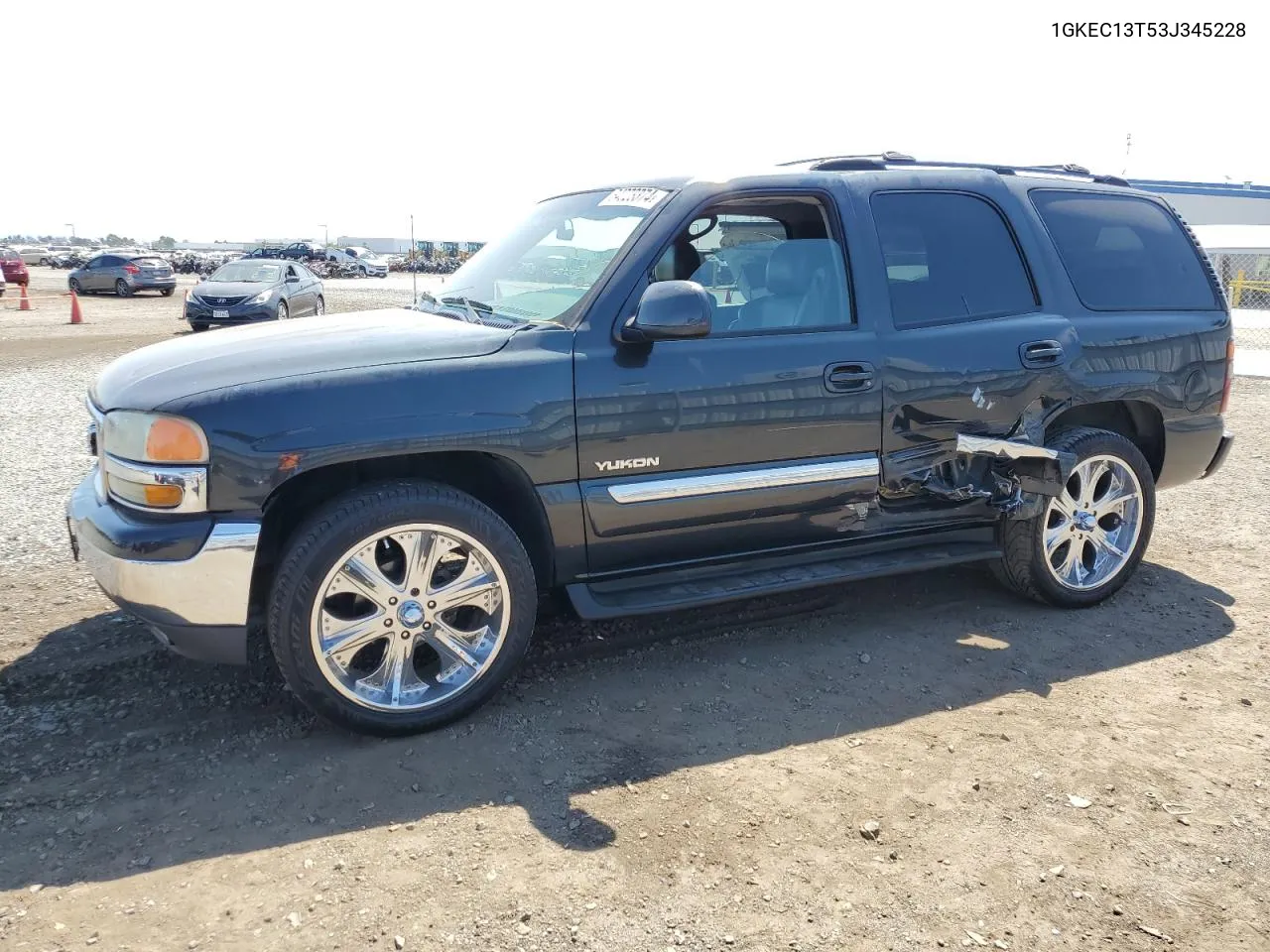 2003 GMC Yukon VIN: 1GKEC13T53J345228 Lot: 64023374