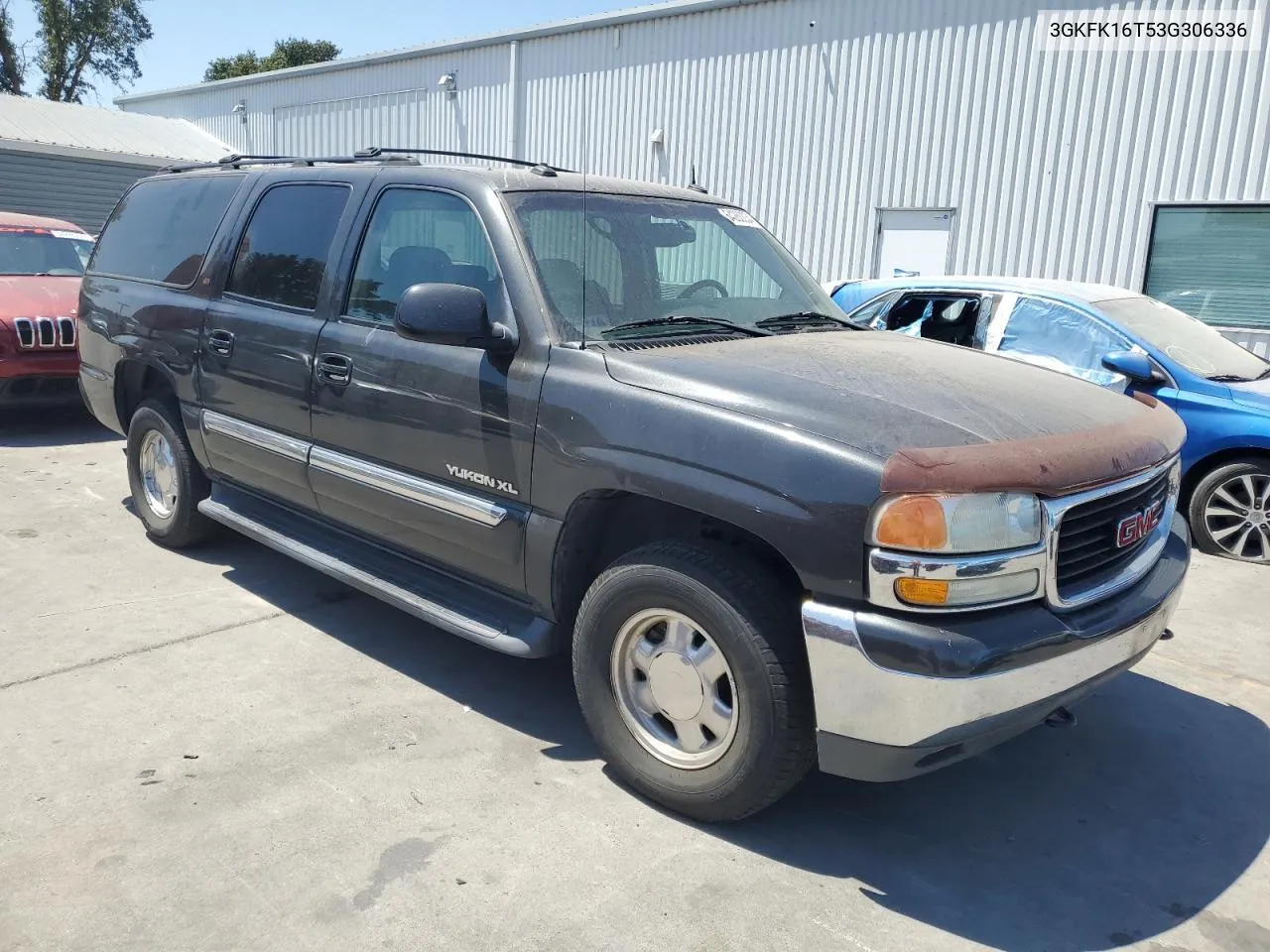 2003 GMC Yukon Xl K1500 VIN: 3GKFK16T53G306336 Lot: 64260034