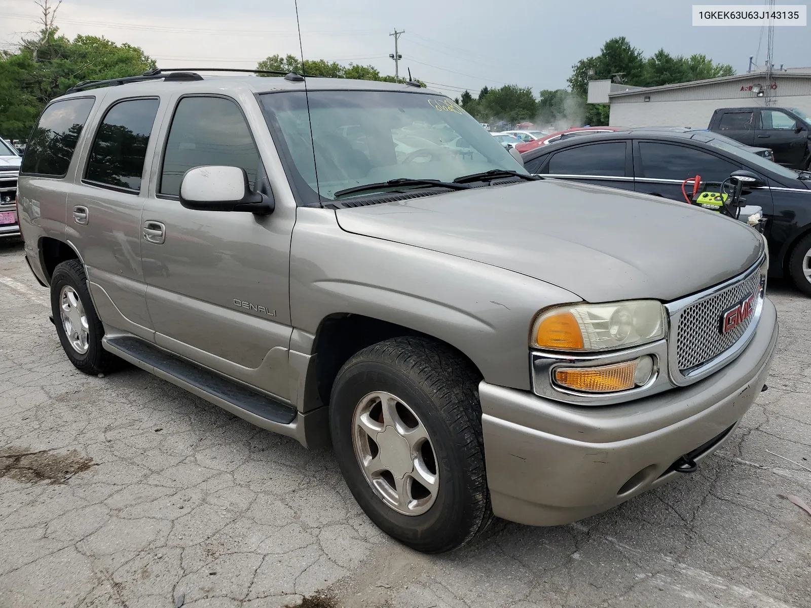 2003 GMC Yukon Denali VIN: 1GKEK63U63J143135 Lot: 66289054