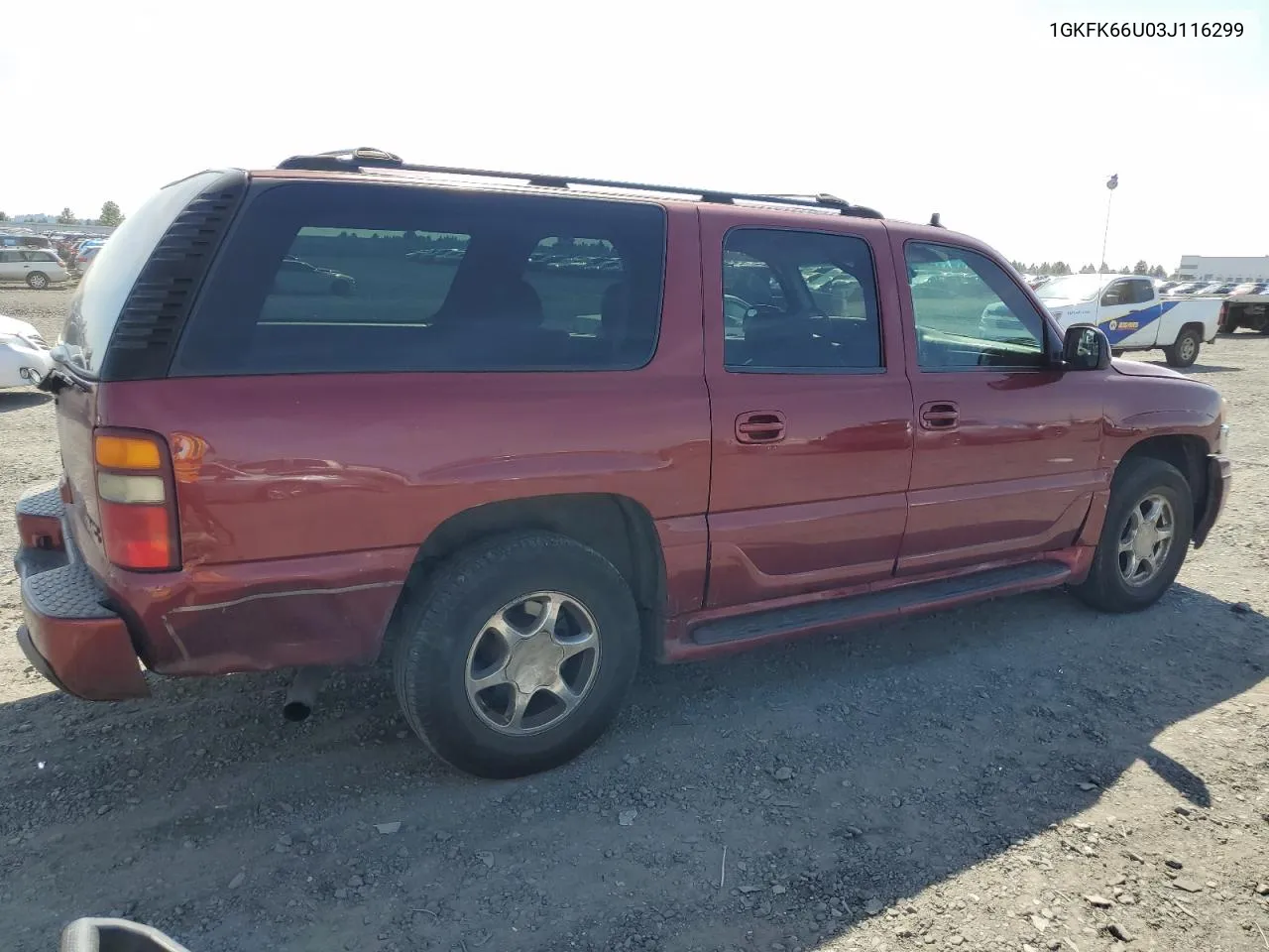 2003 GMC Yukon Xl Denali VIN: 1GKFK66U03J116299 Lot: 67669644