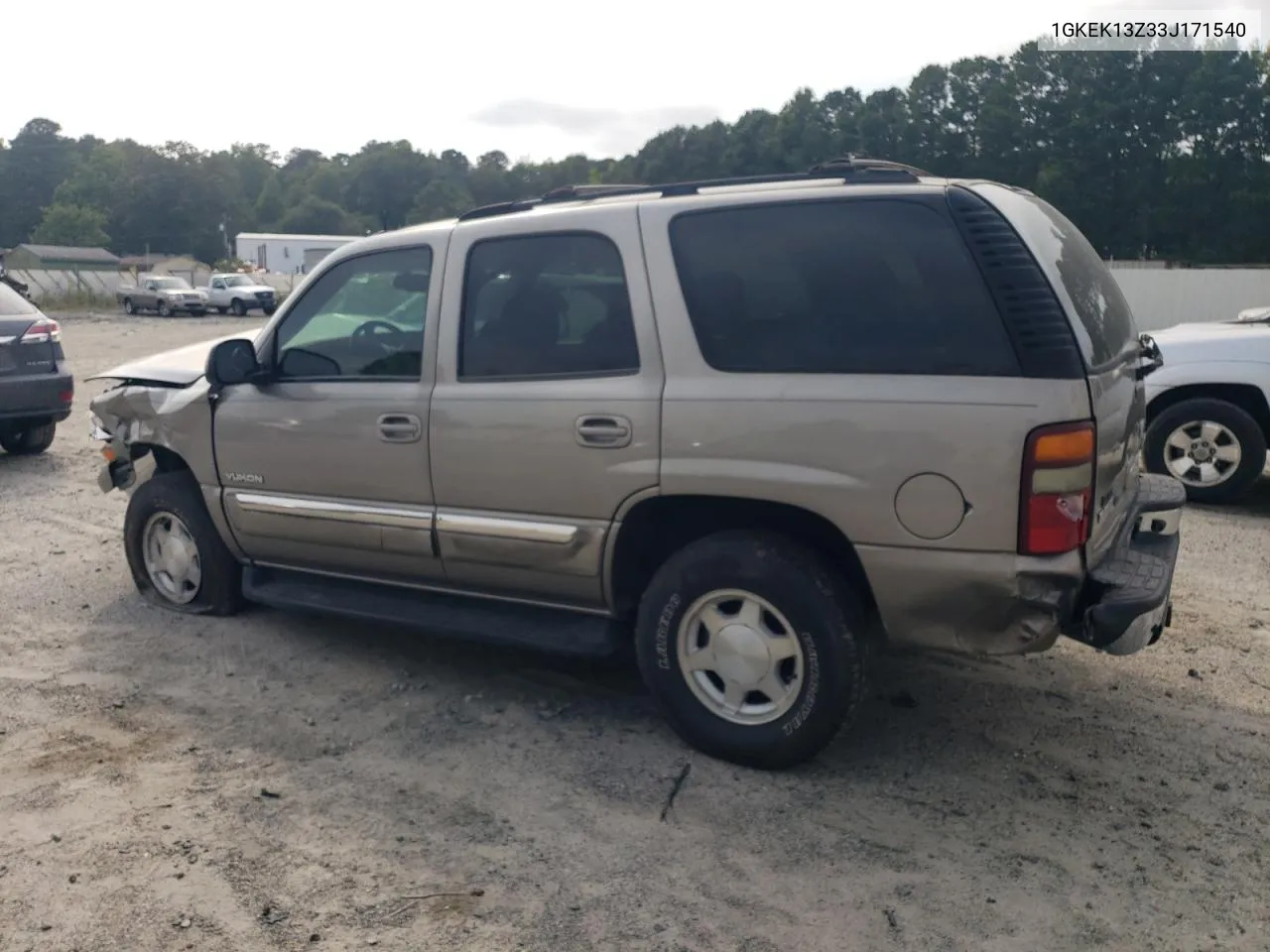 2003 GMC Yukon VIN: 1GKEK13Z33J171540 Lot: 68248074