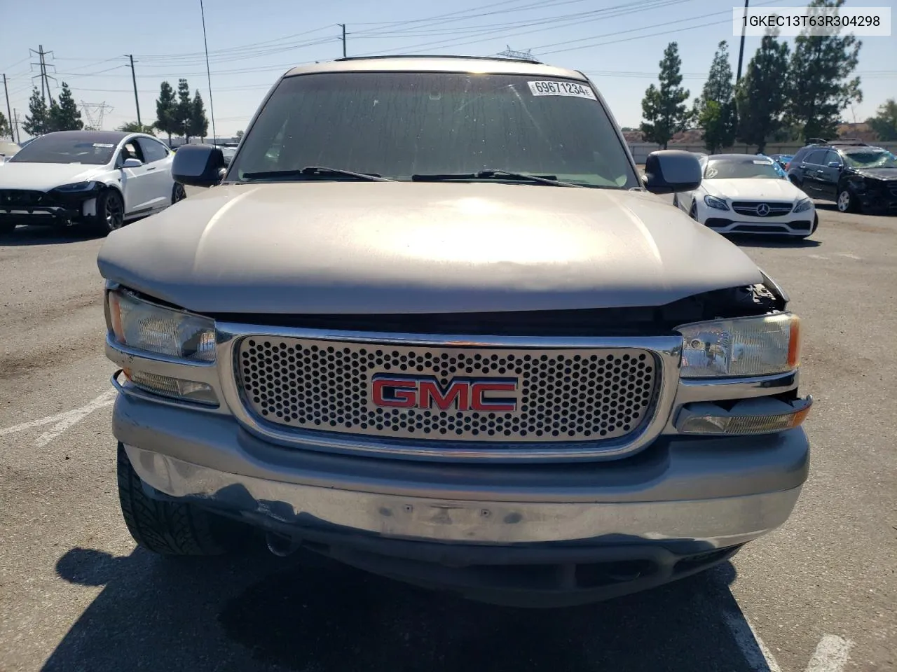 1GKEC13T63R304298 2003 GMC Yukon