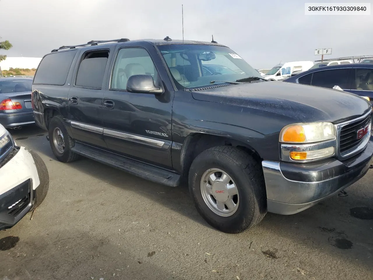 2003 GMC Yukon Xl K1500 VIN: 3GKFK16T93G309840 Lot: 70185114