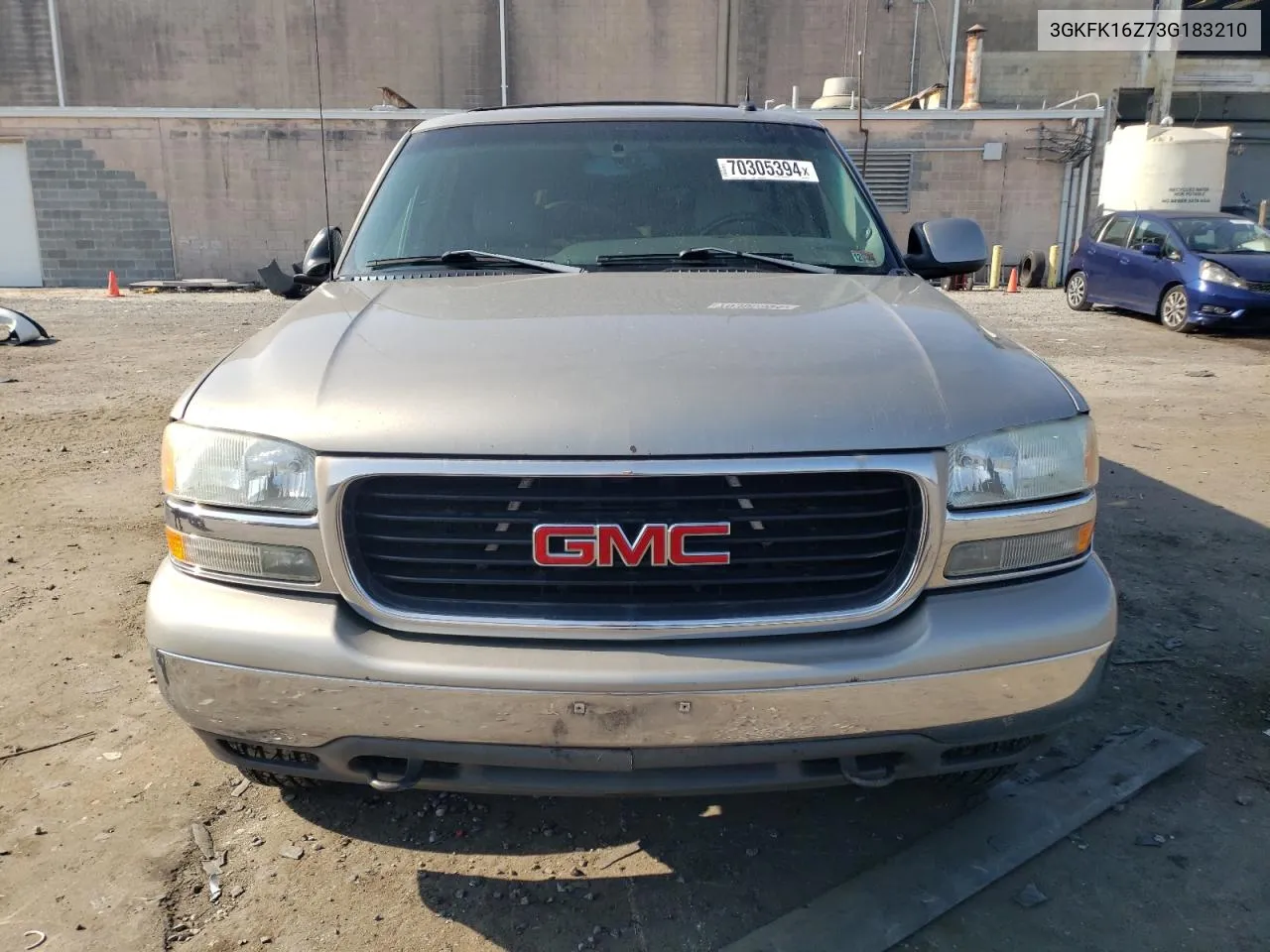 2003 GMC Yukon Xl K1500 VIN: 3GKFK16Z73G183210 Lot: 70305394