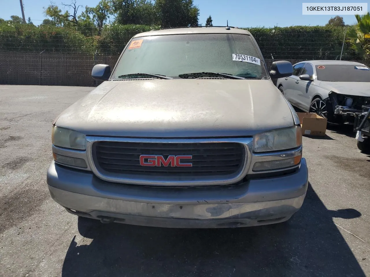 1GKEK13T83J187051 2003 GMC Yukon