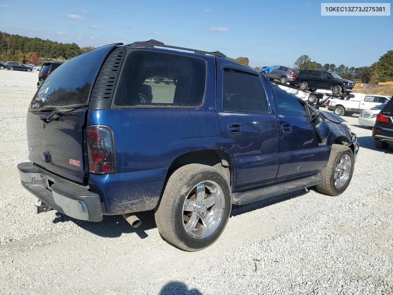 2003 GMC Yukon VIN: 1GKEC13Z73J275381 Lot: 70642114