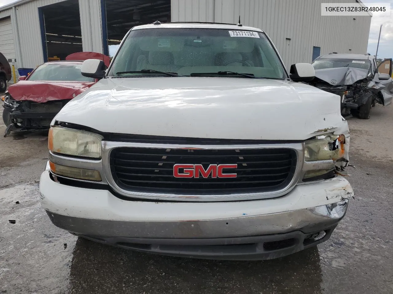 2003 GMC Yukon VIN: 1GKEC13Z83R248045 Lot: 73171194