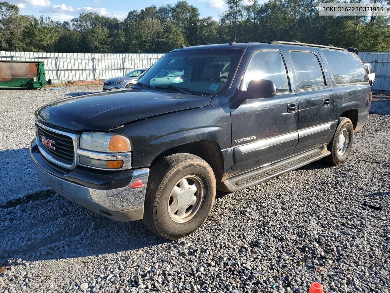 2003 GMC Yukon Xl C1500 VIN: 3GKEC16Z23G331935 Lot: 73913474