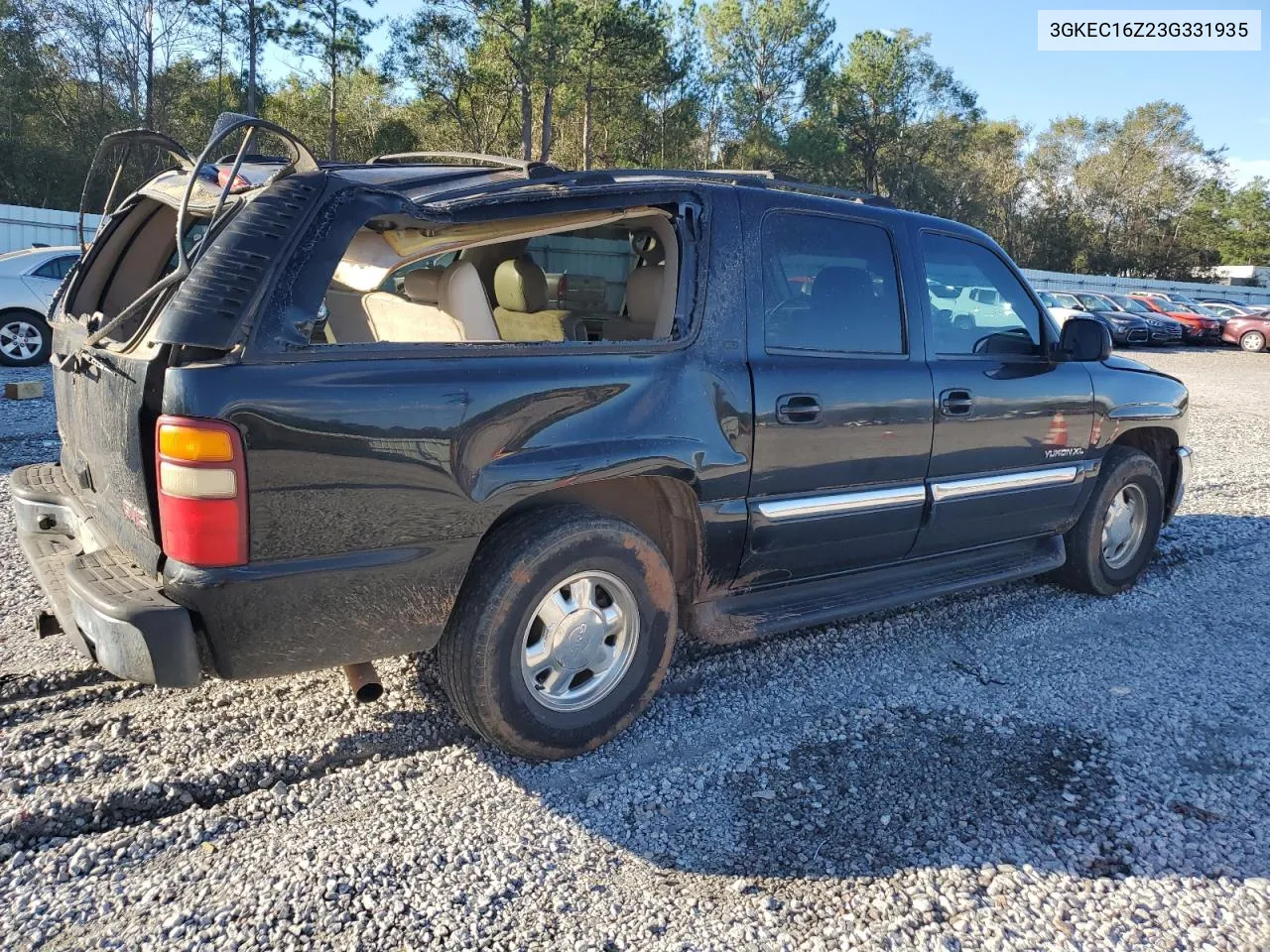 2003 GMC Yukon Xl C1500 VIN: 3GKEC16Z23G331935 Lot: 73913474